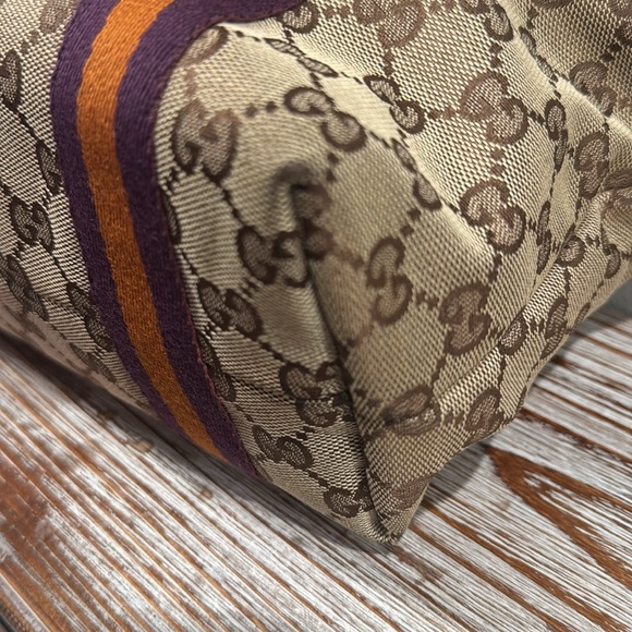 Gucci GG Canvas Mini Jolicoeur Tote with COA - Picture 8 of 16